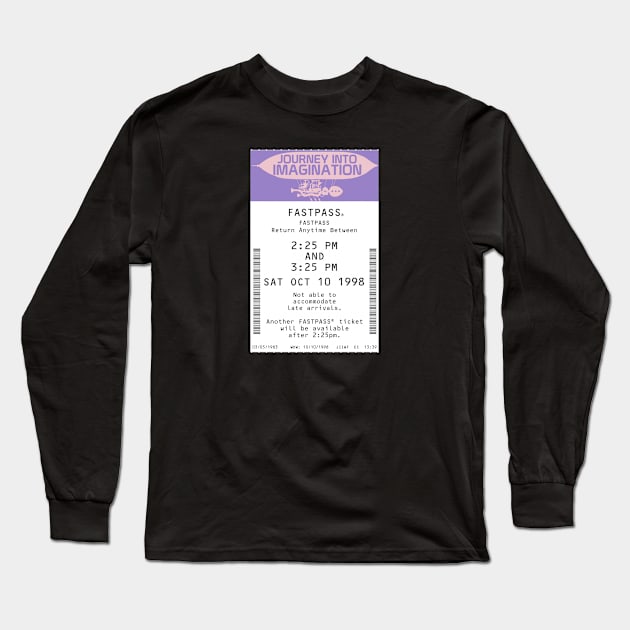 Journey Into Imagination Fastpass Long Sleeve T-Shirt by Florida Project